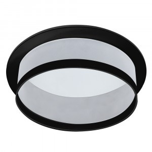 Feron cв-к встр. GX70 IP20 черный круг 140х55 DL700 51094