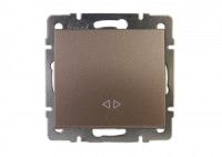 Lezard RAIN мех. выкл. промежуточный СУ 1 кл. бронза матовый (корпус PC) 703-3188-107