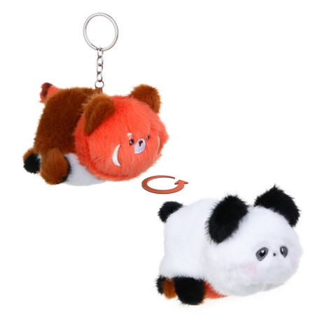 ИГРОЛЕНД Брелок мягкий "Милаш перевёртыш" с подвесом, 11 см, полиэстер, 4 вида