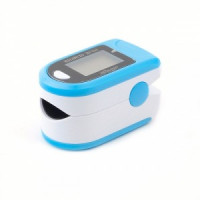 Пульсометр &quot;Energenie&quot; EG-PO2W, уровень кислорода в крови (SpO2)бело-синий, 60х35х37мм, 2xR03, 18476