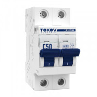 TOKOV Electric автоматический выкл. 2P 50А 6кА х-ка C  TKE-PZ60-MCBI-2-50-C