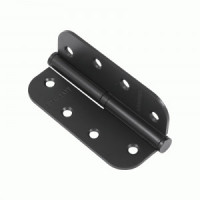 Петля дверная СТАНДАРТ 100х70х2,5 1BB-R (R14) BL матовый черный правая 1 шт (100,20)