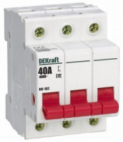 DEKraft ВН-102 выкл. нагрузки 3P 40А 17026DEK (1)