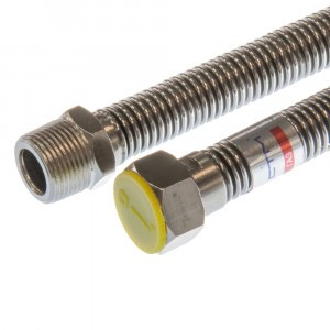 СТМ ГАЗ Подводка д/газа сильфон. 1/2" (вн-нар, г/ш)  30см CGHM1203