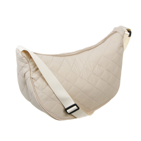 Сумка стеганая на молнии с длинным ремнем тм ЮL Фридом, полиэстер, 34х21х12 см, 3 цвета