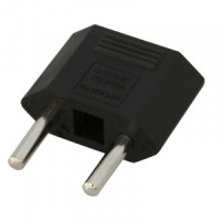 REXANT сет.вилка-переходник (адаптер) плоский &quot;Тефаль&quot; черный 1шт 11-1042-01