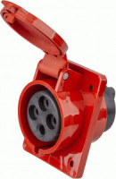 Navigator розетка силовая CEE (разъем) NCA-SR424-32-380 стационарная скрытая 32А 3P+PE IP44, 14316