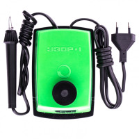 Электроприбор для выжигания по дереву &quot;Узор 1&quot; с подставкой, запасная игла, 5 проекций Сибртех