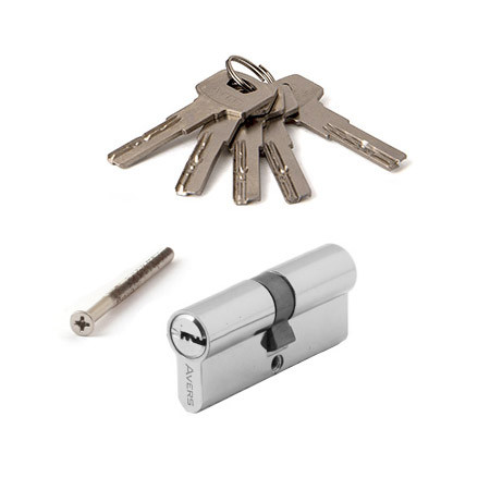 Личина Avers ZM-70-CR (хром) перфоключ (материал ЦАМ)  \10 (100)