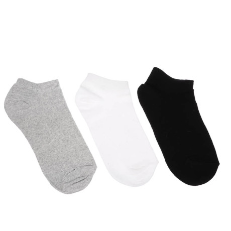 Набор носков 5 пар, укороченные, GALANTE, р. 23-25, 80% хлопок, 17% п/а, 3% эластан, цвета в ас-те