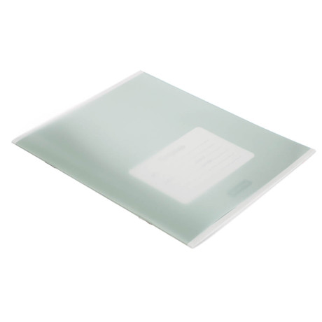 Тетрадь школьная 18л. в линейку ClipStudio, БЕЛЫЕ ЛИСТЫ, обл. пластик, скрепка