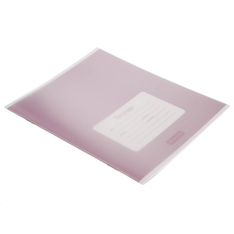 Тетрадь школьная 18л. в линейку ClipStudio, БЕЛЫЕ ЛИСТЫ, обл. пластик, скрепка