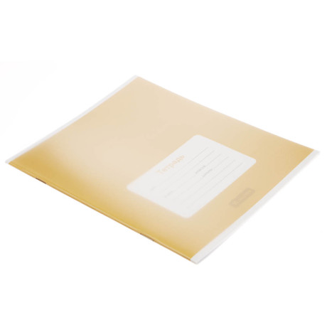 Тетрадь школьная 18л. в линейку ClipStudio, БЕЛЫЕ ЛИСТЫ, обл. пластик, скрепка