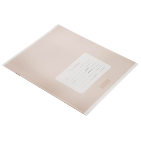 Тетрадь школьная 18л. в линейку ClipStudio, БЕЛЫЕ ЛИСТЫ, обл. пластик, скрепка