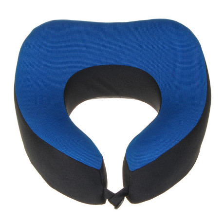 ЕРМАК Подушка для путешествий, u-образная, черно-синяя