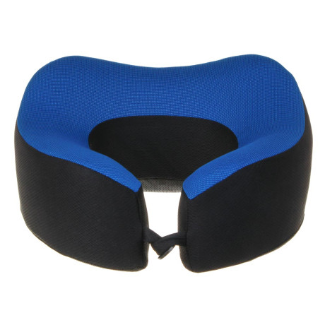 ЕРМАК Подушка для путешествий, u-образная, черно-синяя