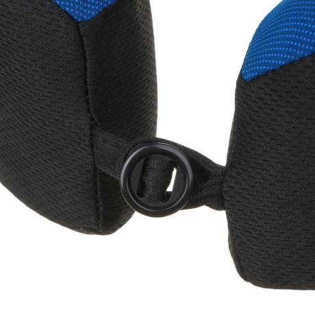 ЕРМАК Подушка для путешествий, u-образная, черно-синяя