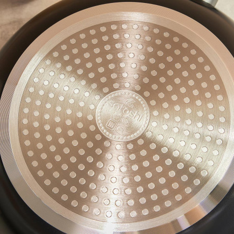 SATOSHI Графит Сковорода d24см, антипригарное покрытие, индукция