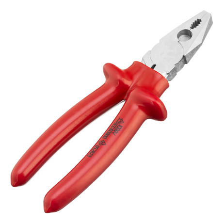 Плоскогубцы комбинированные, 200 мм, диэлектрические ручки до 1000 В, оцинкованные (НИЗ)