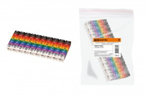 TDM маркеры наборные – комплект цифр («0»-«9») 2,5 мм2 (уп. 150 шт., цена за уп.) (10!) SQ0534-0062