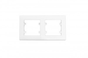 MAKEL Karea Rizz рамка СУ 2 мест. БЕЛЫЙ 88001702