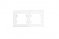 MAKEL Karea Rizz рамка СУ 2 мест. БЕЛЫЙ 88001702