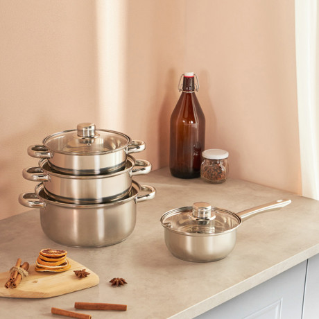 Джерси Ковш с крышкой 1,2л, 16х8,0см