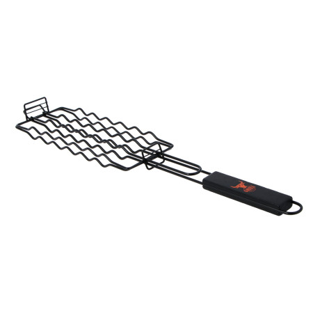 Решетка-гриль для сосисок тм GRILLBOOM, с антипригарным покрытием, 250гр, 49х9х4см