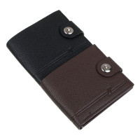 ЮL Нортикс Портмоне мужское для карт, купюр, монет на кнопке, ПУ, 11,5х9,5х1,5см, 2 цвета, КЖ24-32