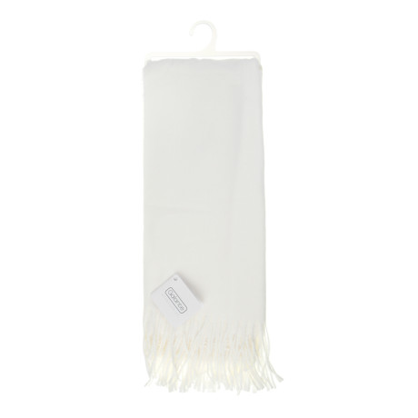 GALANTE Шарф 200x65см, 100% полиэстер, кремовый, СЗШ24-4