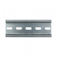 Rexant DIN-рейка 13см перфорированная оцинкованная 12-8013