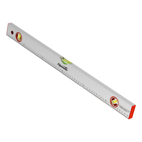 Уровень алюминиевый, 600 мм, 3 глазка, линейка Sparta