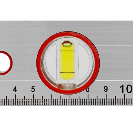 Уровень алюминиевый, 600 мм, 3 глазка, линейка Sparta