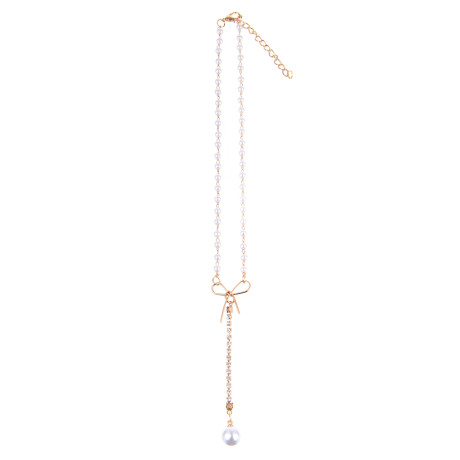 Ожерелье, бижутерия, пластик, сплав, БЖ-11