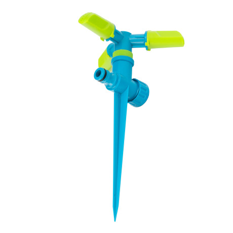 Разбрызгиватель вращающийся, 3 лопасти, на пике, ABS-пластик, LUXE Palisad