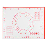 VETTA Коврик для раскатки теста с разметкой, 40x30см, силикон