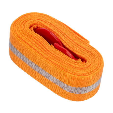 Трос буксировочный 3.5 т, 5 м, 2 крюка, пакет Stels