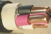 Кабель ВВГнг-LS 5х10 (ГОСТ) силовой, медный, круглый, негорючий, пониж, газовыделен,, дв, изол, ПВХ