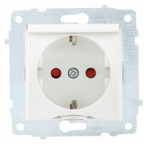 OVIVO мех. роз. СУ 1 мест. (земля, шторки, крышка) белый (ко всем рамкам) 600-000301-243