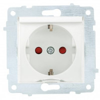 OVIVO мех. роз. СУ 1 мест. (земля, шторки, крышка) белый (ко всем рамкам) 600-000301-243