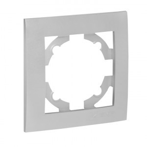 EKF Валенсия Рамка 1 мест. сталь  Al/Cu (корпус PC) EWM-G-301-30