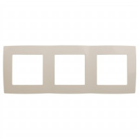 ЭРА 12 рамка СУ 3 мест. сл. кость, 12-5003-02 2220