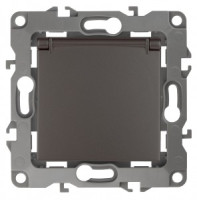 ЭРА 12 мех. роз. СУ 1 мест. 16А земля, шторки, крышка Бронза, автоклеммы 12-2103-13 4009