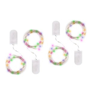 ФАЗА Гирлянды DC-G05-20MS4, комплект 4 шт., мульти., 20 LED, 2xCR2032                 .5048058