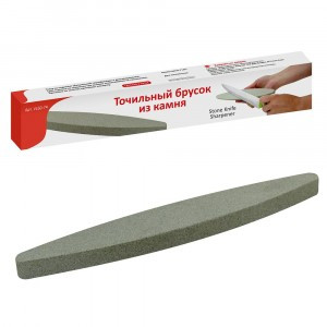 Брусок точильный из камня, 22,8*3,5*1,3см (кратность 5шт!!!), абразивный камень VL60-74 Мультидом