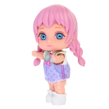 ИГРОЛЕНД Кукла-сюрприз "Лулу" коллекционная, 8 см, PVC, ABS, 14х4х14 см, 6 дизайнов