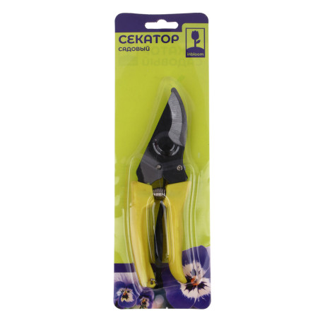 Секатор плоскостной тм INBLOOM 17см, металл, пластик