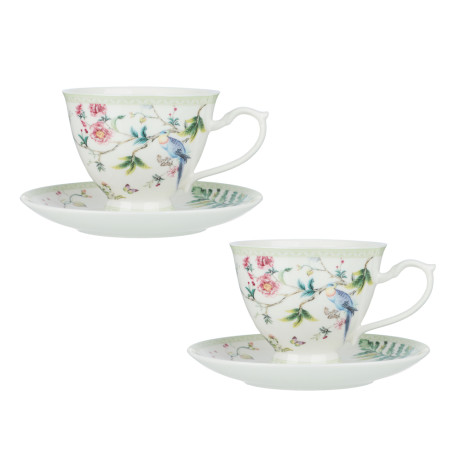 Набор чайный 4 пр., 220мл, MILLIMI, Грета, фарфор