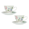Набор чайный 4 пр., 220мл, MILLIMI, Грета, фарфор