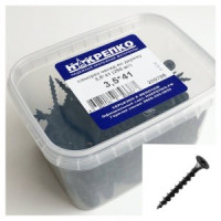 Саморез оксид по дереву потайной крупный шаг 3,5*41 (250 шт EC) (цена за уп) НАКРЕПКО 200705